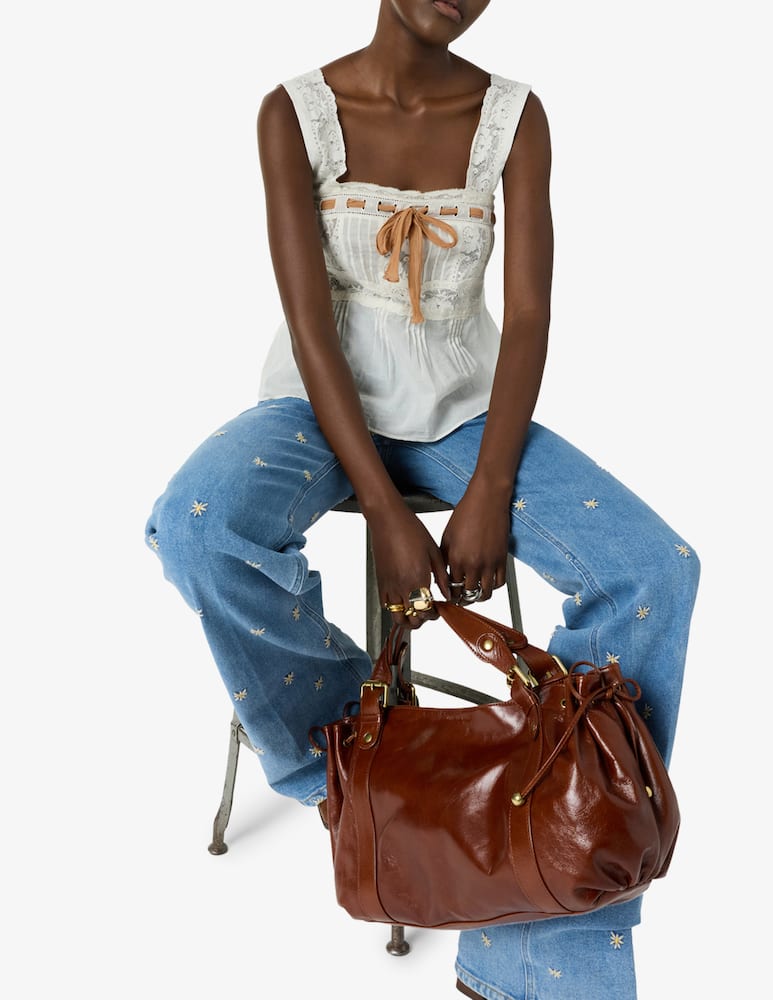 rinascente Gerard Darel Embroidered flared jeans