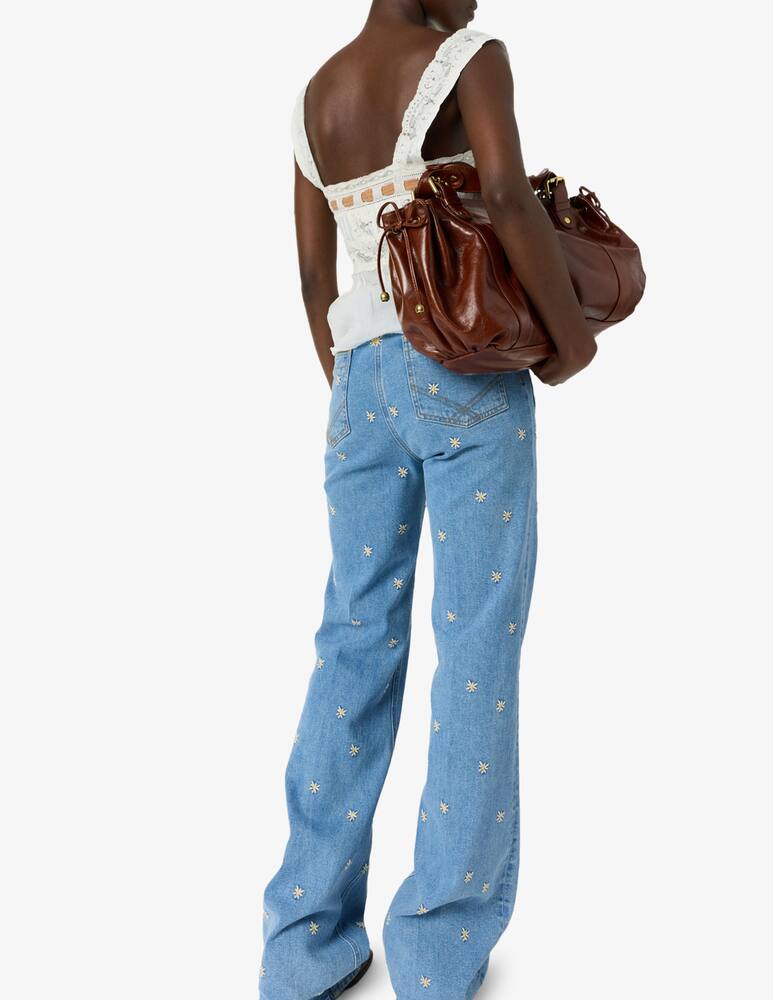 rinascente Gerard Darel Embroidered flared jeans