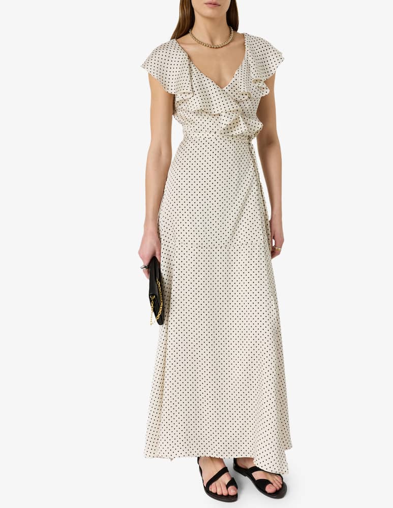 rinascente Gerard Darel Rika polka dress
