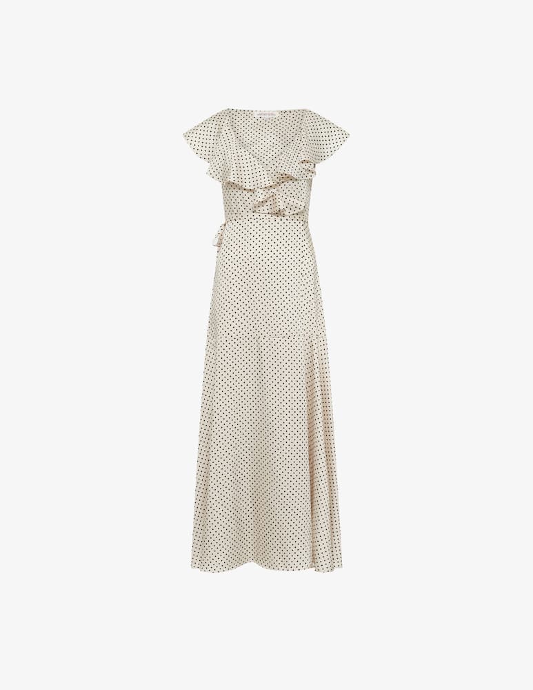 rinascente Gerard Darel Rika polka dress