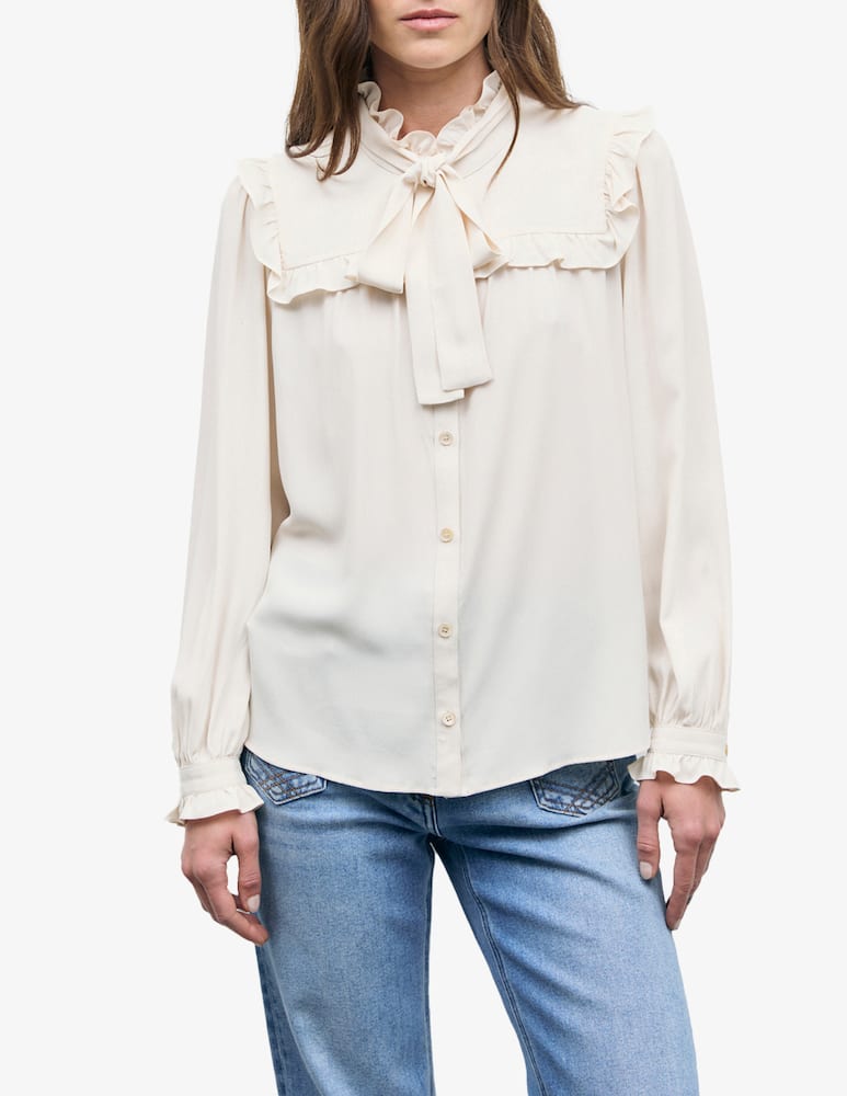 Gerard Darel Leia ruffle blouse - picture 1 Gerard Darel Leia ruffle blouse - picture 1