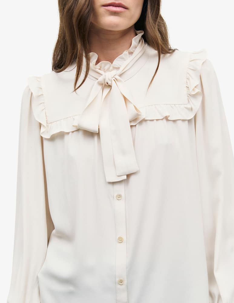 Gerard Darel Leia ruffle blouse - picture 4 Gerard Darel Leia ruffle blouse - picture 4