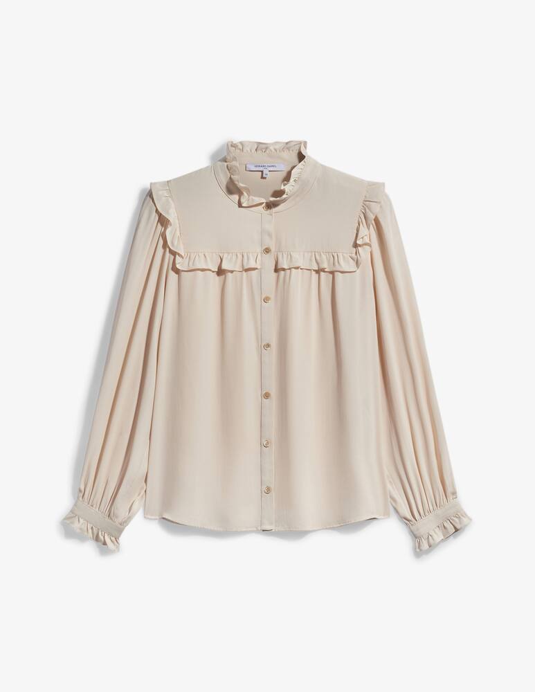 rinascente Gerard Darel Leia ruffle blouse