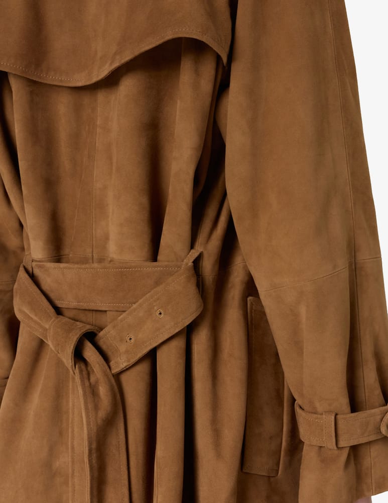 rinascente Gerard Darel Trench in pelle