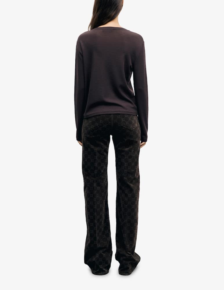 rinascente Gerard Darel Long sleeve tee serafino Balie
