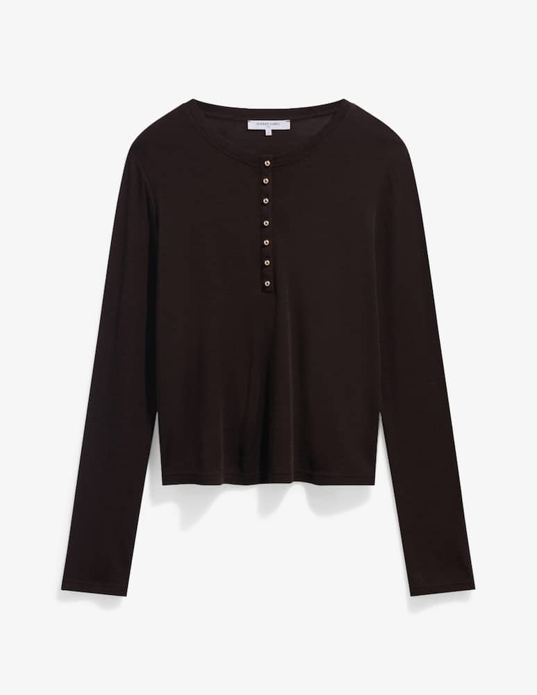 rinascente Gerard Darel Long sleeve tee serafino Balie