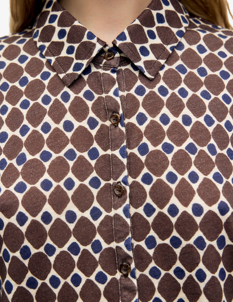 Gerard Darel Babs patterned button-up shirt - picture 4 Gerard Darel Babs patterned button-up shirt - picture 4