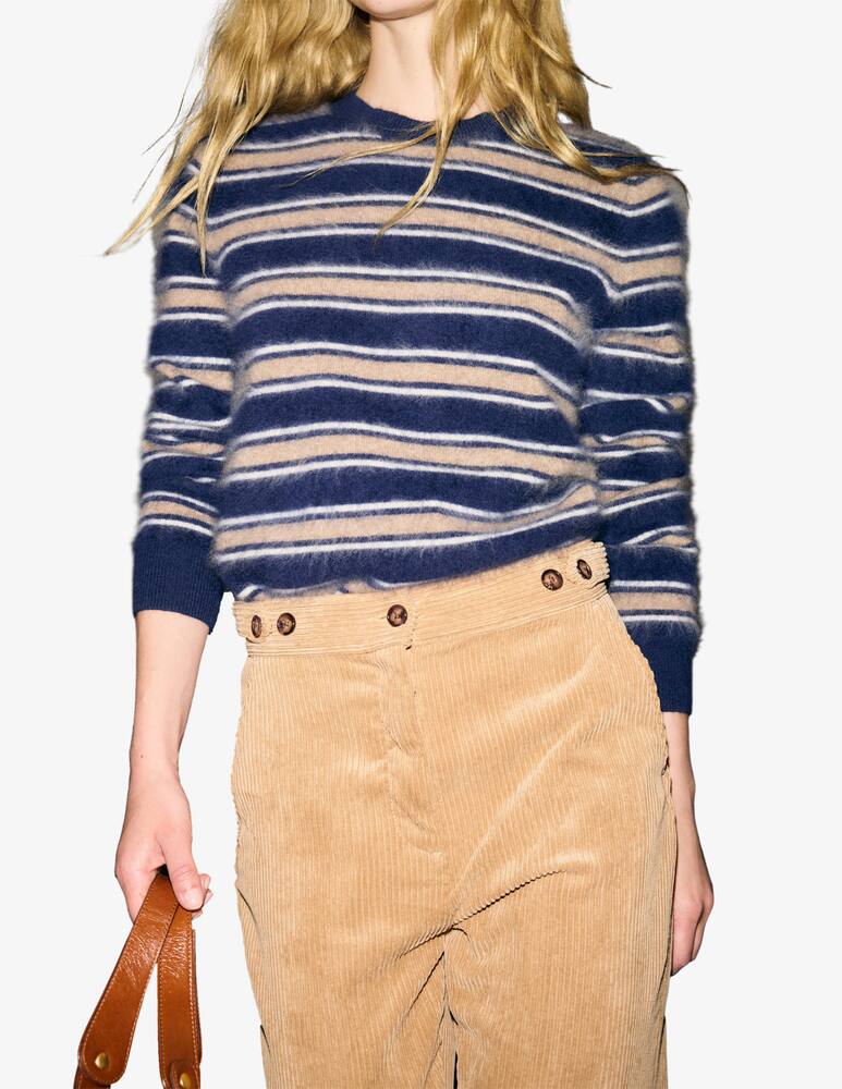 Gerard Darel Pullover a righe in mohair Rima - immagine 5 Gerard Darel Pullover a righe in mohair Rima - immagine 5