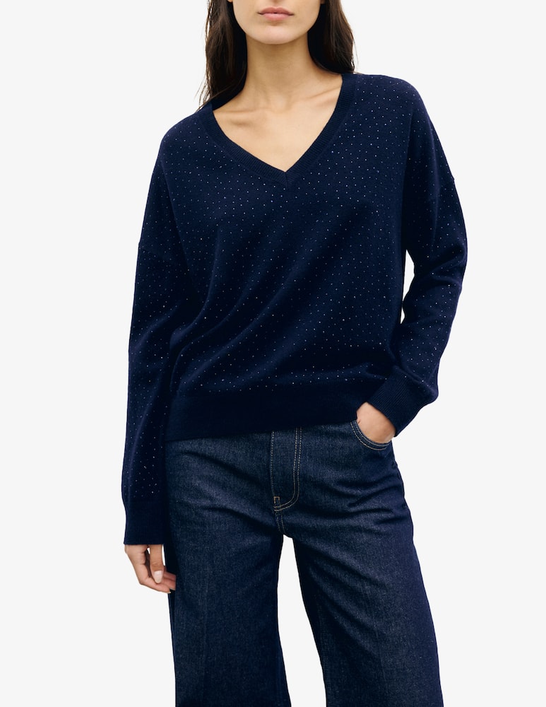 Gerard Darel Reda pullover a v collo - immagine 1 Gerard Darel Reda pullover a v collo - immagine 1