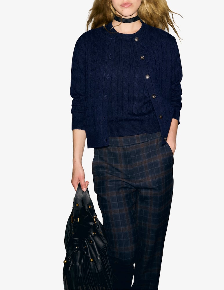 rinascente Gerard Darel Cardigan a trecce Raiza
