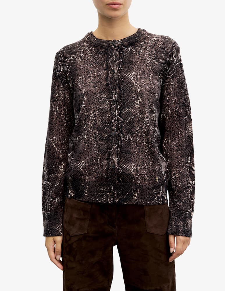 rinascente Gerard Darel Patterned cardigan Rouba