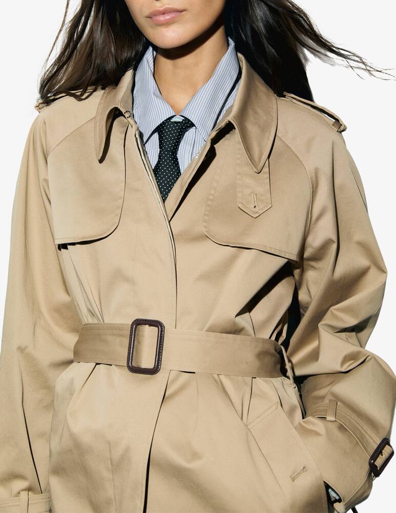 rinascente Gerard Darel Vania trench coat