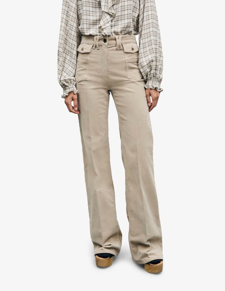 rinascente Gerard Darel Anna wide leg trousers