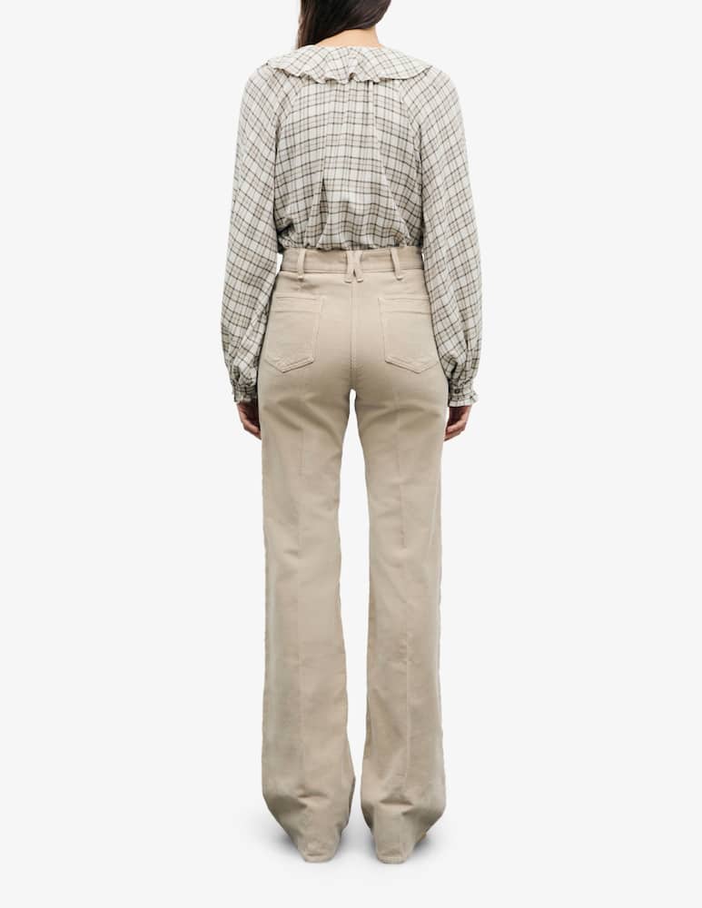 rinascente Gerard Darel Anna wide leg trousers