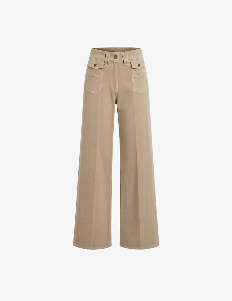 rinascente Gerard Darel Anna wide leg trousers