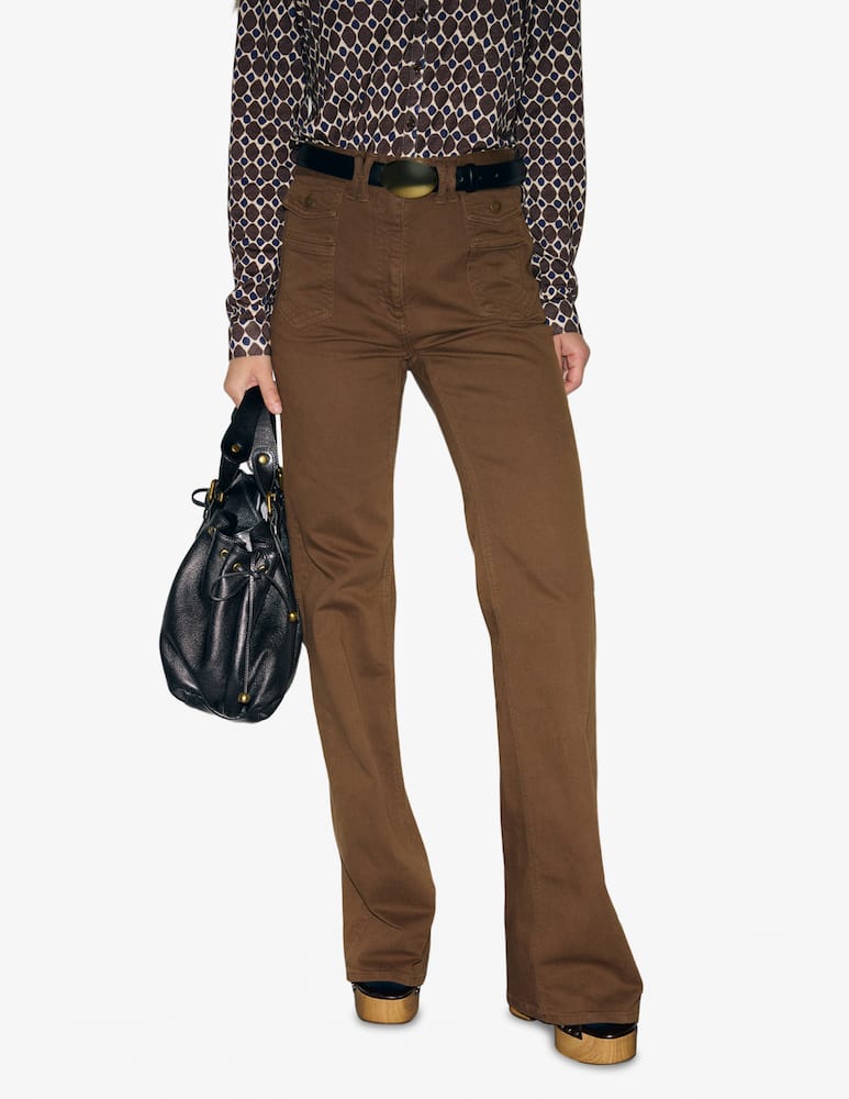 rinascente Gerard Darel Pantaloni jeans a gamba ampia Anna
