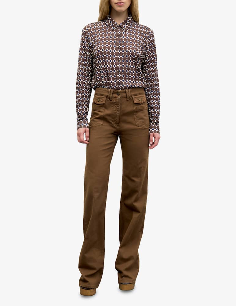 Gerard Darel Pantaloni jeans a gamba ampia Anna - immagine 2