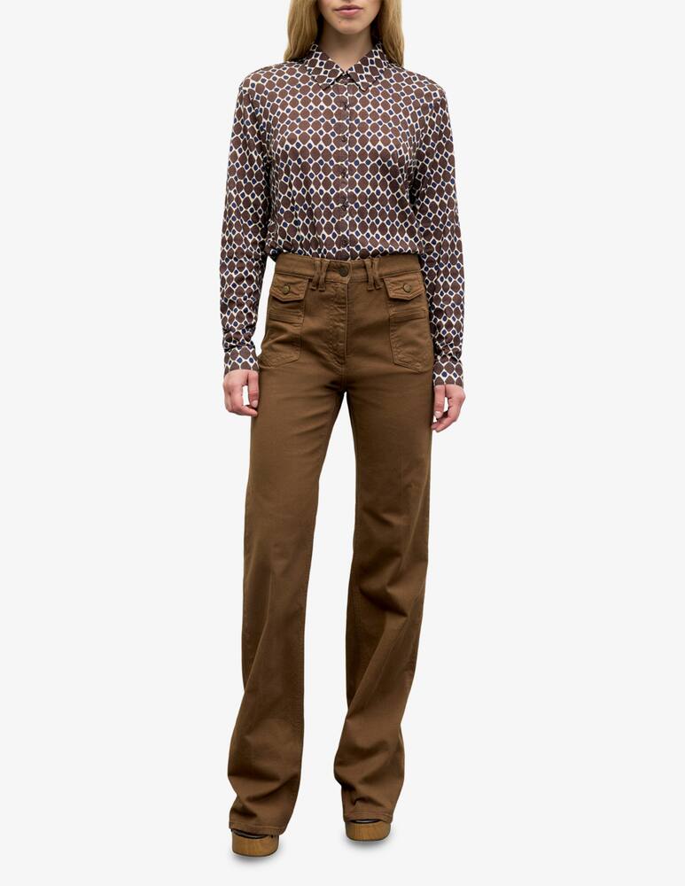 rinascente Gerard Darel Pantaloni jeans a gamba ampia Anna