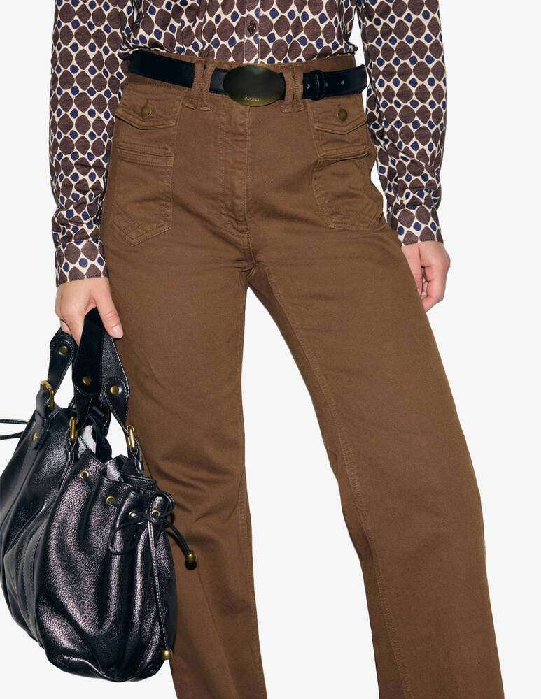 Gerard Darel Pantaloni jeans a gamba ampia Anna - immagine 5