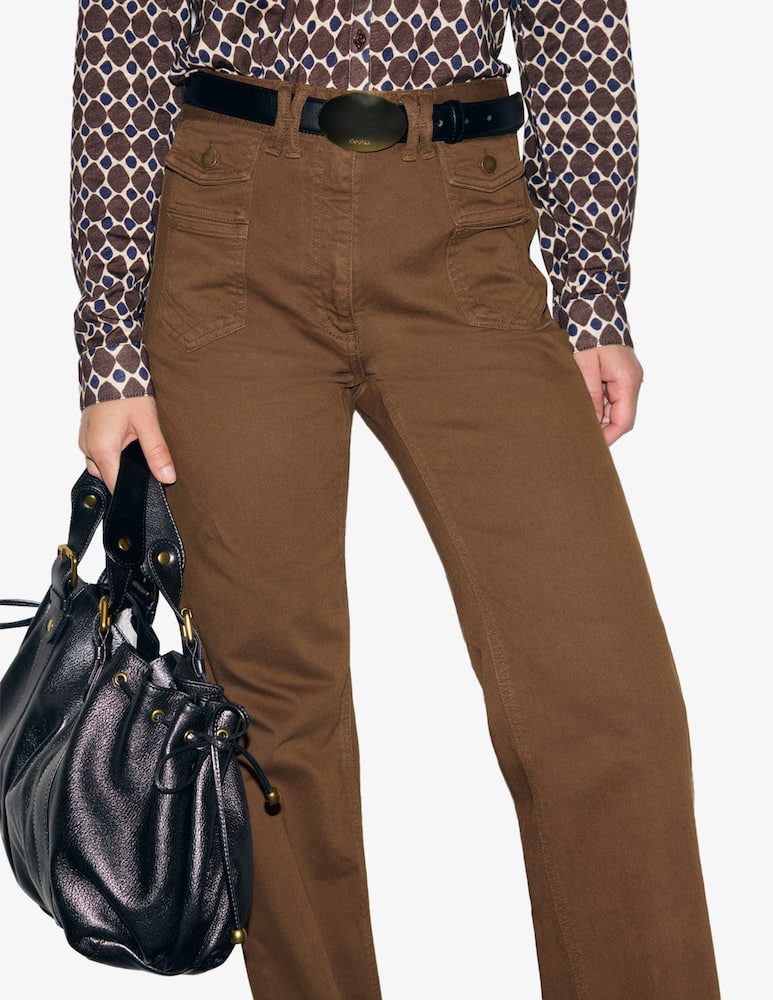 rinascente Gerard Darel Pantaloni jeans a gamba ampia Anna