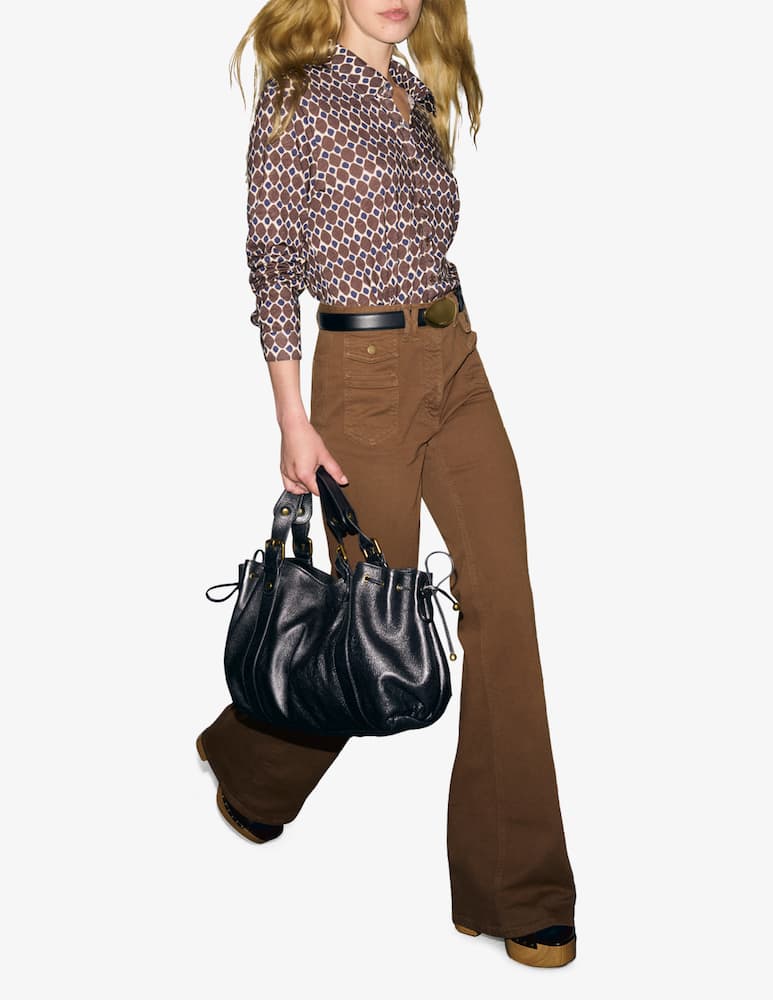 rinascente Gerard Darel Pantaloni jeans a gamba ampia Anna