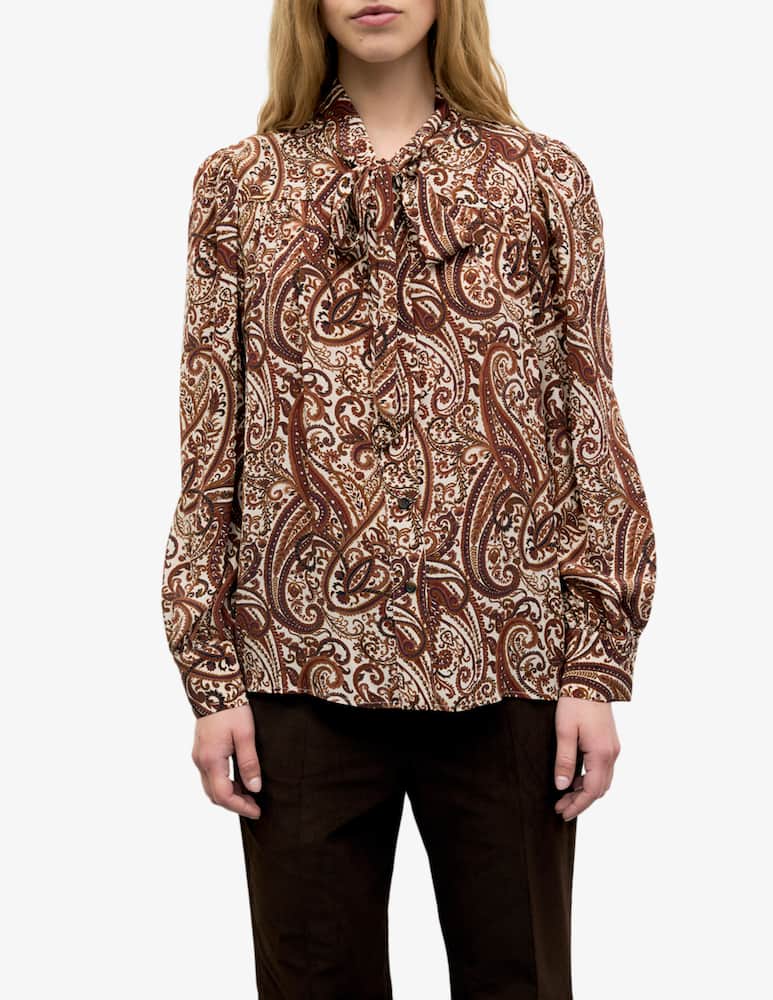 Gerard Darel Paisley blouse Lisie - picture 1 Gerard Darel Paisley blouse Lisie - picture 1