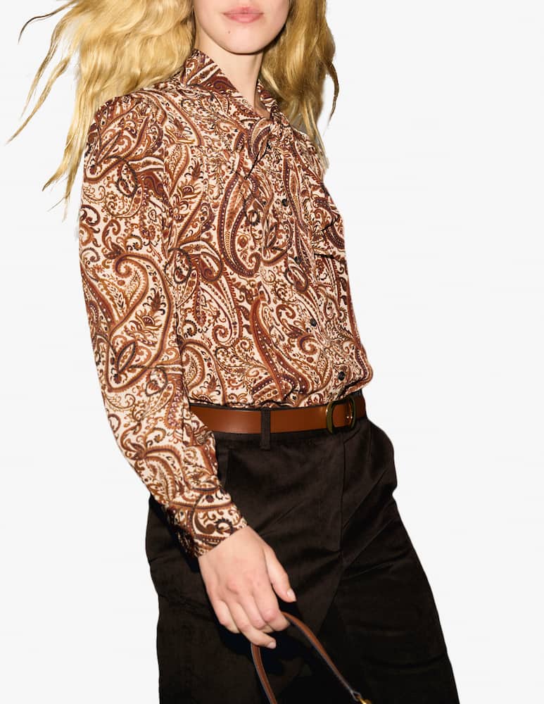Gerard Darel Paisley blouse Lisie - picture 5 Gerard Darel Paisley blouse Lisie - picture 5