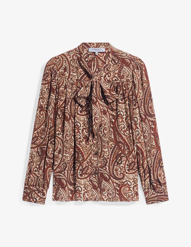 rinascente Gerard Darel Paisley blouse Lisie