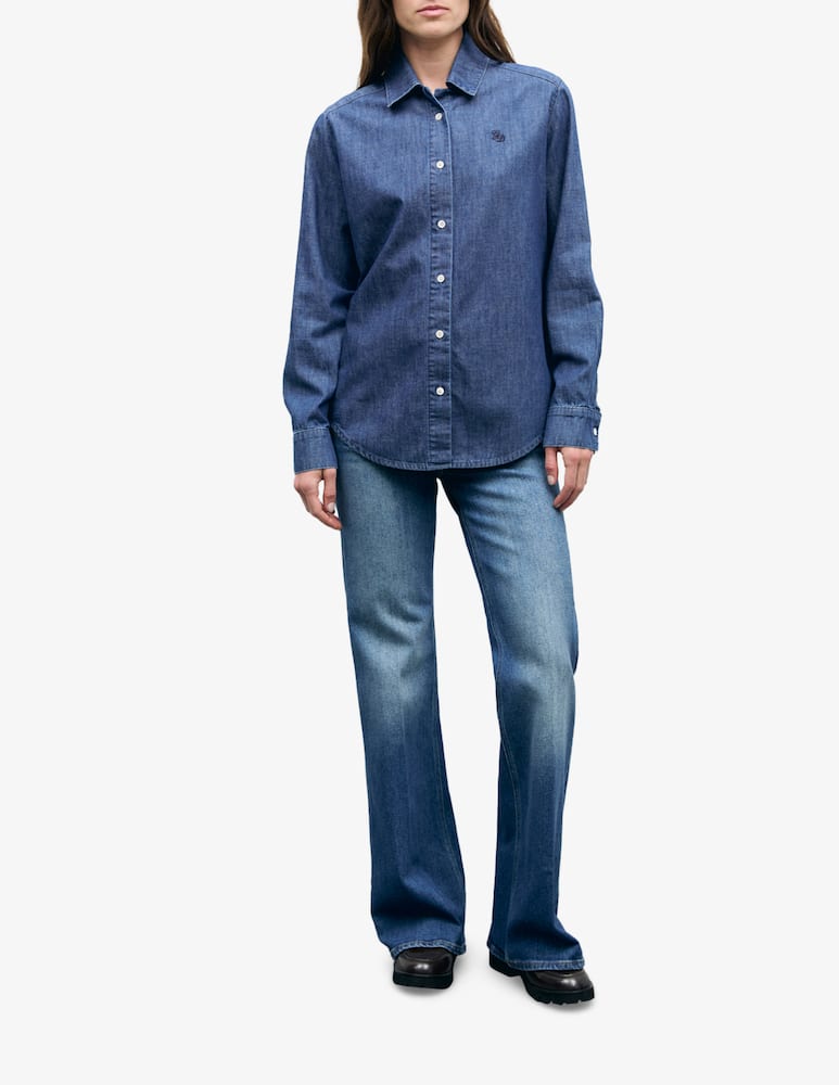 Gerard Darel Lucy denim blouse - picture 2 Gerard Darel Lucy denim blouse - picture 2