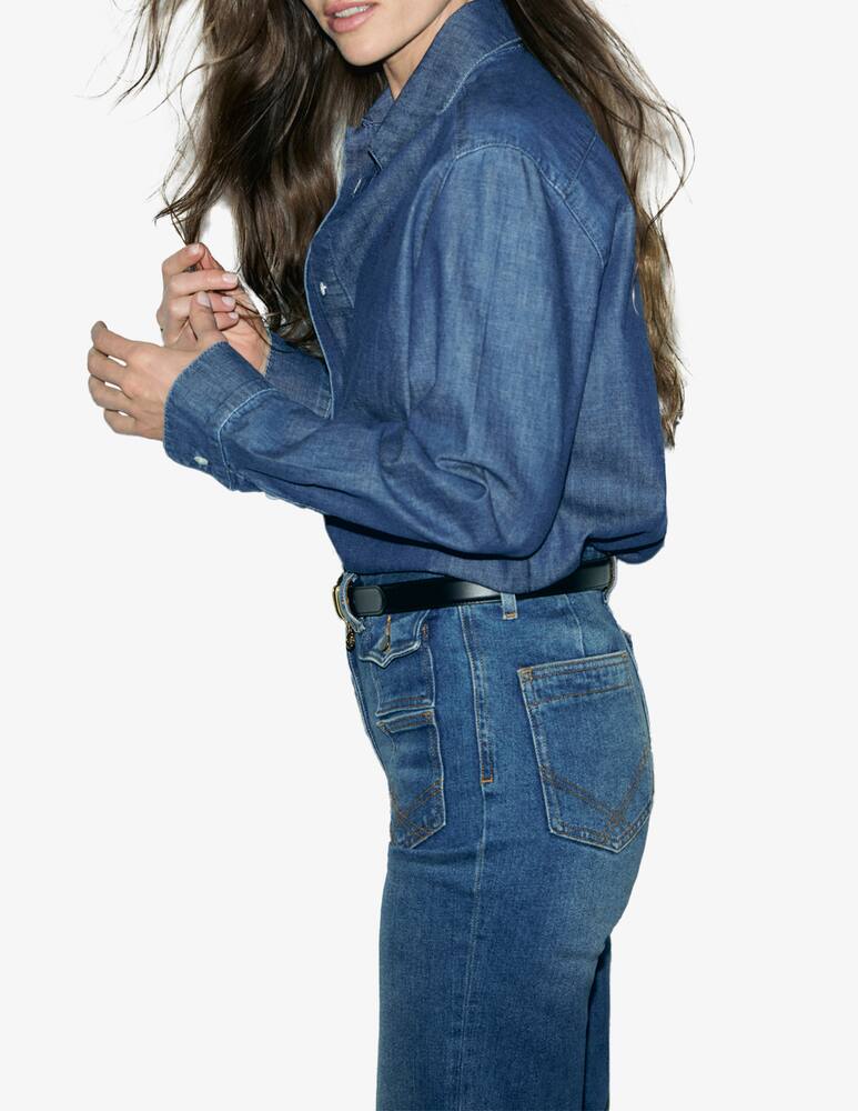 Gerard Darel Lucy denim blouse - picture 5 Gerard Darel Lucy denim blouse - picture 5