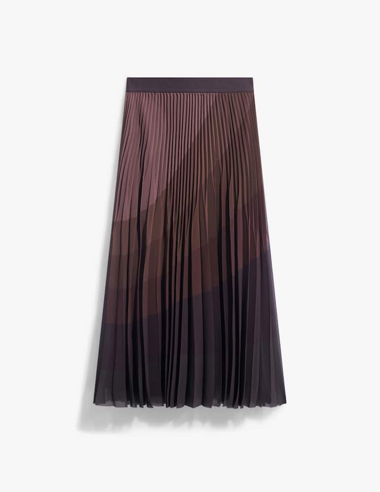 rinascente Gerard Darel Taryn pleated skirt