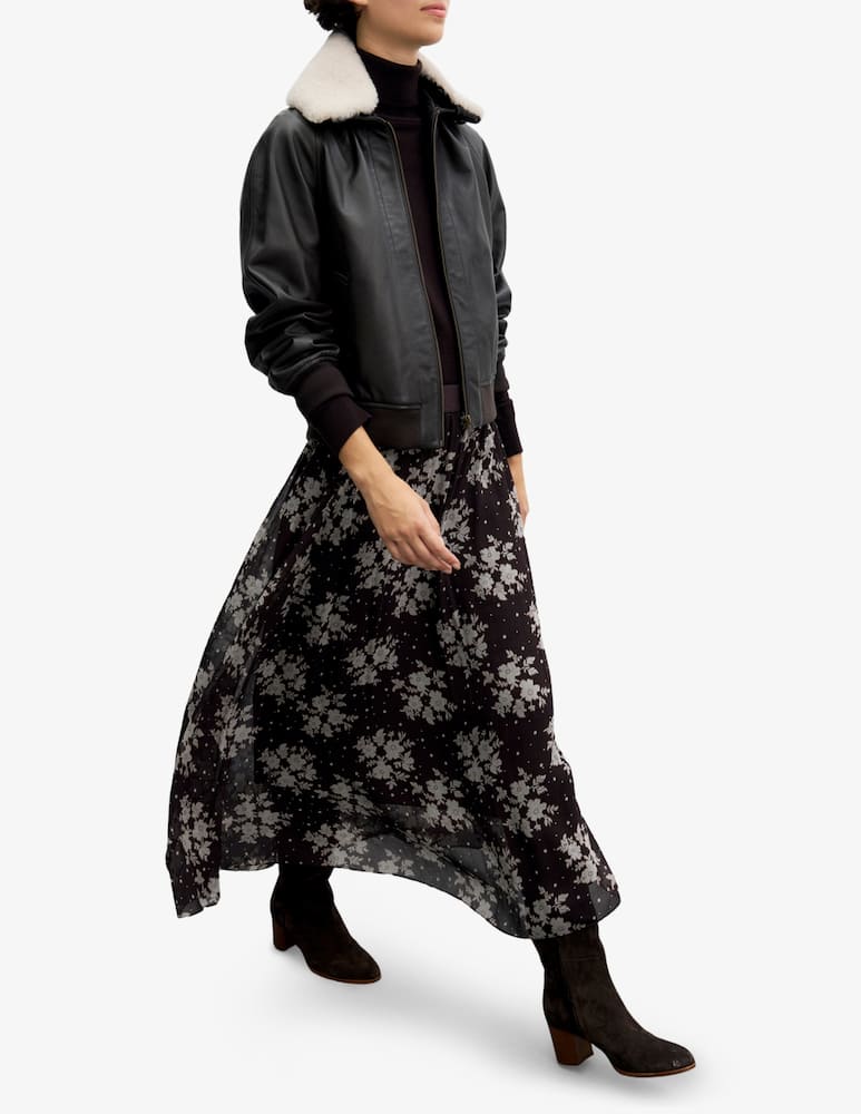 rinascente Gerard Darel Patterned skirt Tessy