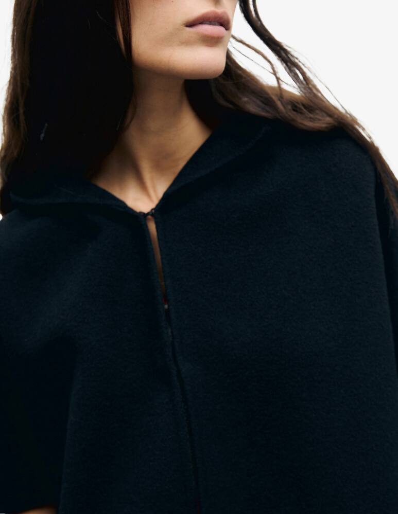 rinascente Gerard Darel Hooded fringed coat Ady