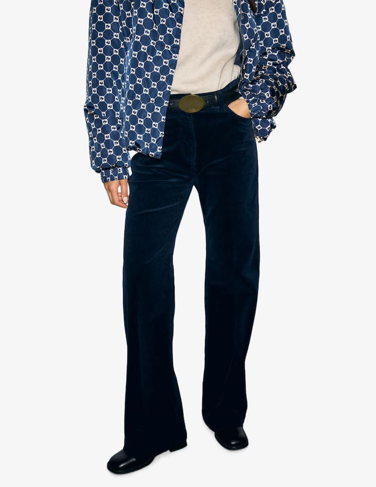 Gerard Darel Corduroy trousers Mag - picture 1 Gerard Darel Corduroy trousers Mag - picture 1