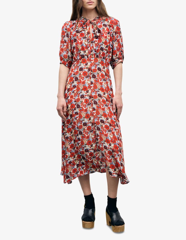 Gerard Darel Coco floral midi dress - picture 2 Gerard Darel Coco floral midi dress - picture 2