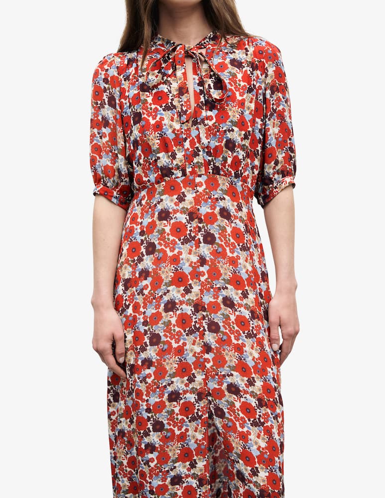 Gerard Darel Coco floral midi dress - picture 4 Gerard Darel Coco floral midi dress - picture 4