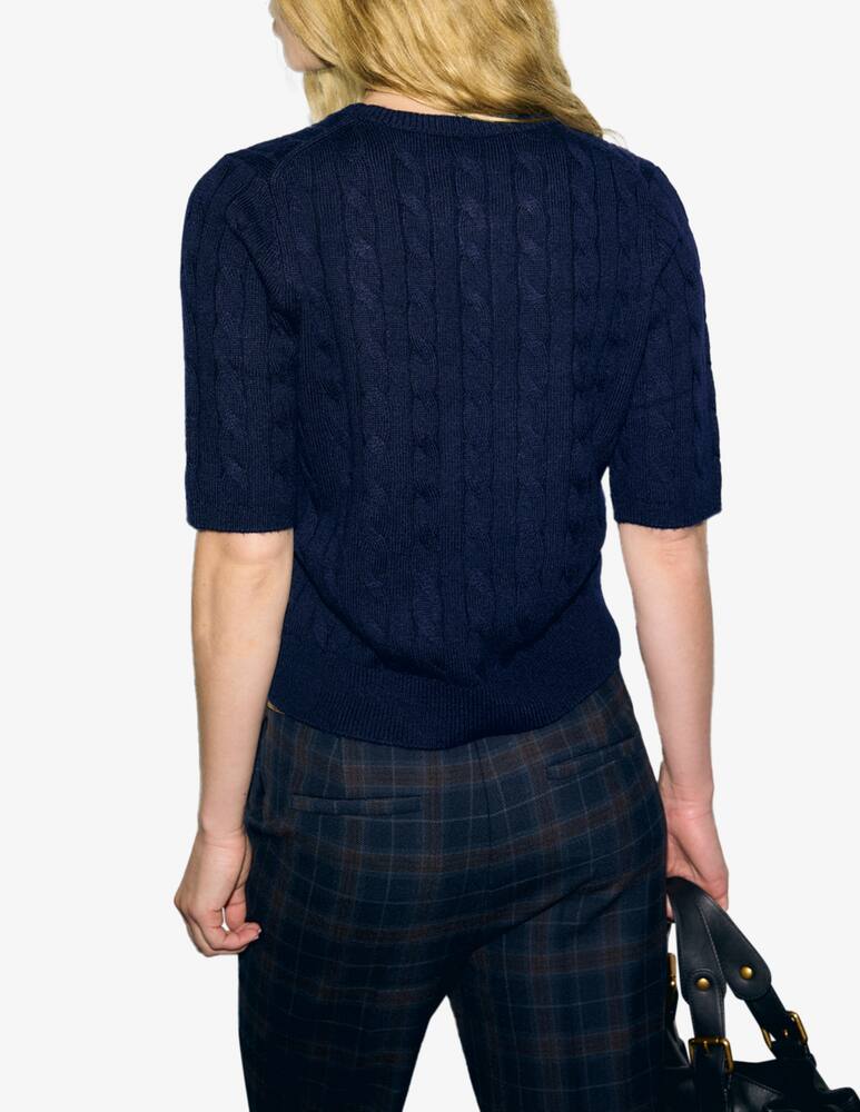 rinascente Gerard Darel Pullover a trecce Raisa