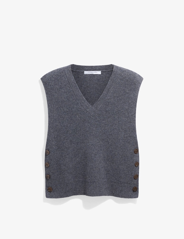 Gerard Darel V-neck vest Renia - picture 1 Gerard Darel V-neck vest Renia - picture 1