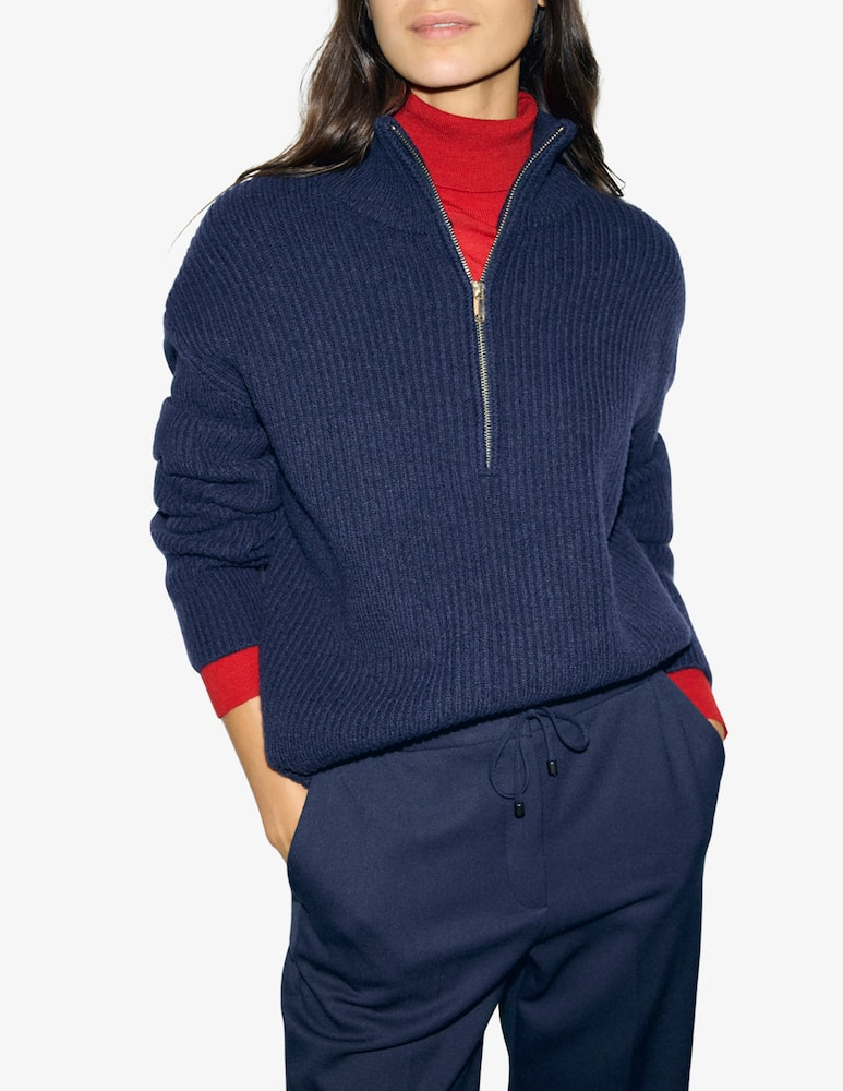 rinascente Gerard Darel Pullover collo alto zip Rika