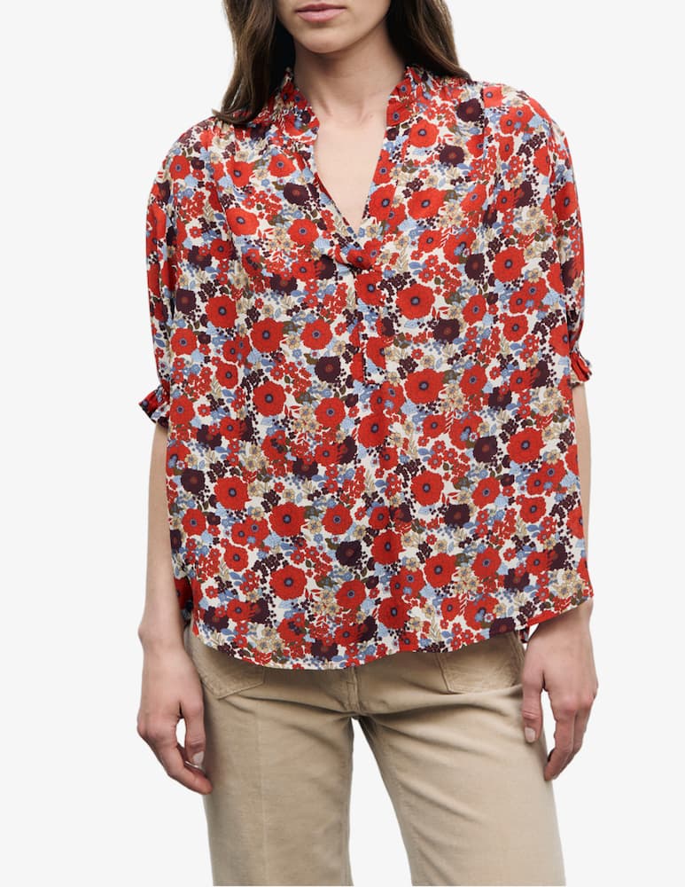 Gerard Darel Floral blouse Liv - picture 1 Gerard Darel Floral blouse Liv - picture 1
