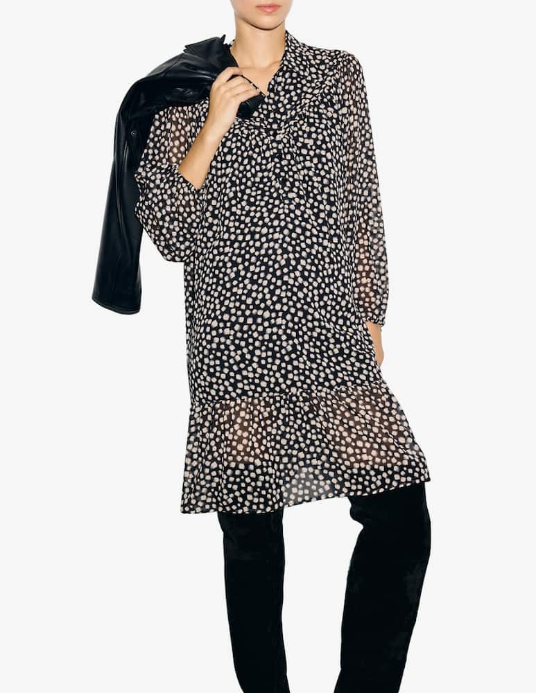 Gerard Darel Printed dress Celest - picture 1 Gerard Darel Printed dress Celest - picture 1