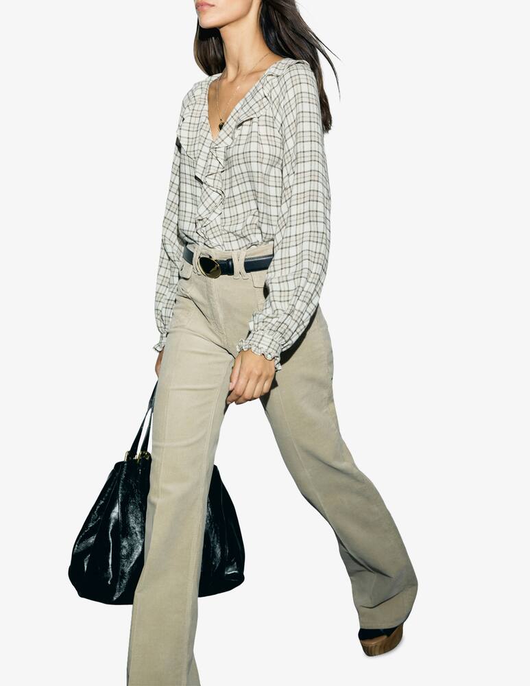 Gerard Darel Blouse con ruches Lisel - immagine 8