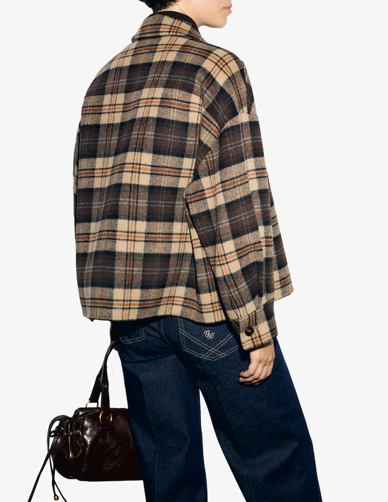 Gerard Darel Checked jacket Josia - picture 3 Gerard Darel Checked jacket Josia - picture 3