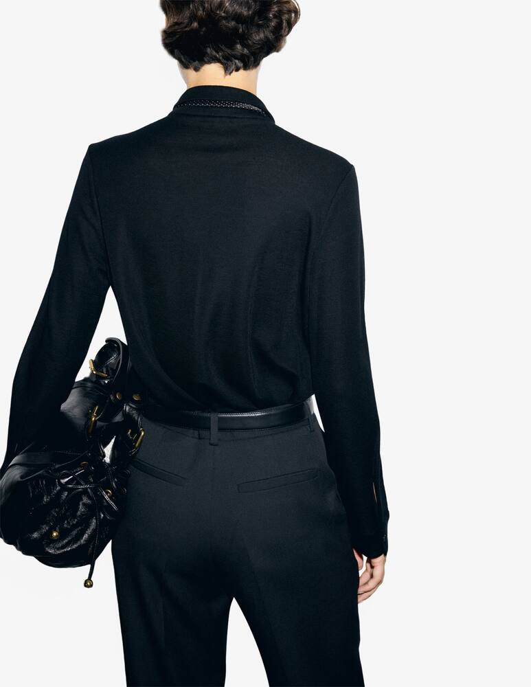 rinascente Gerard Darel Maglia con colletto Bambi