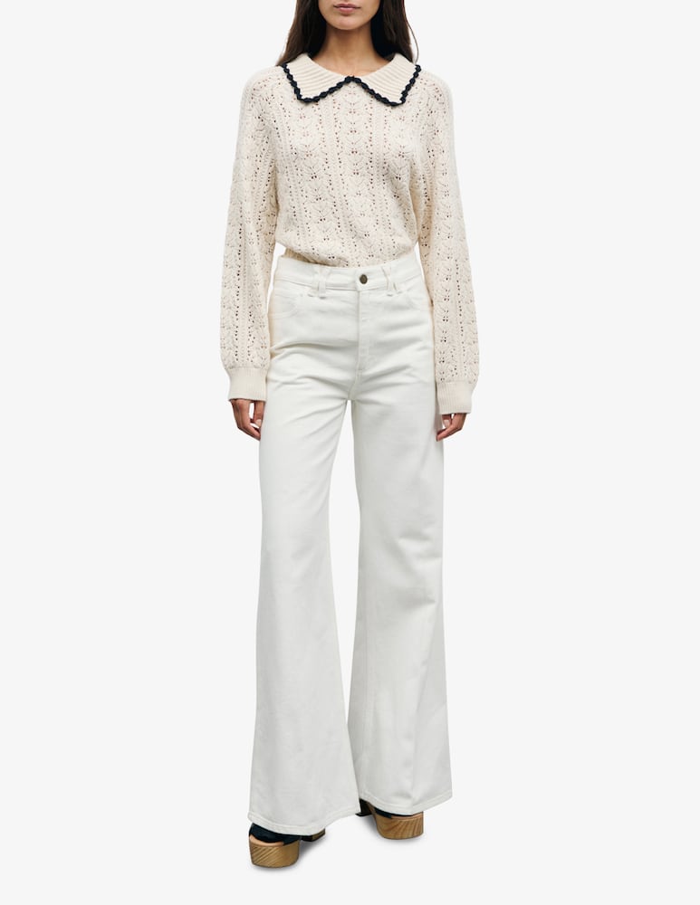 rinascente Gerard Darel Jeans ampi Bianca