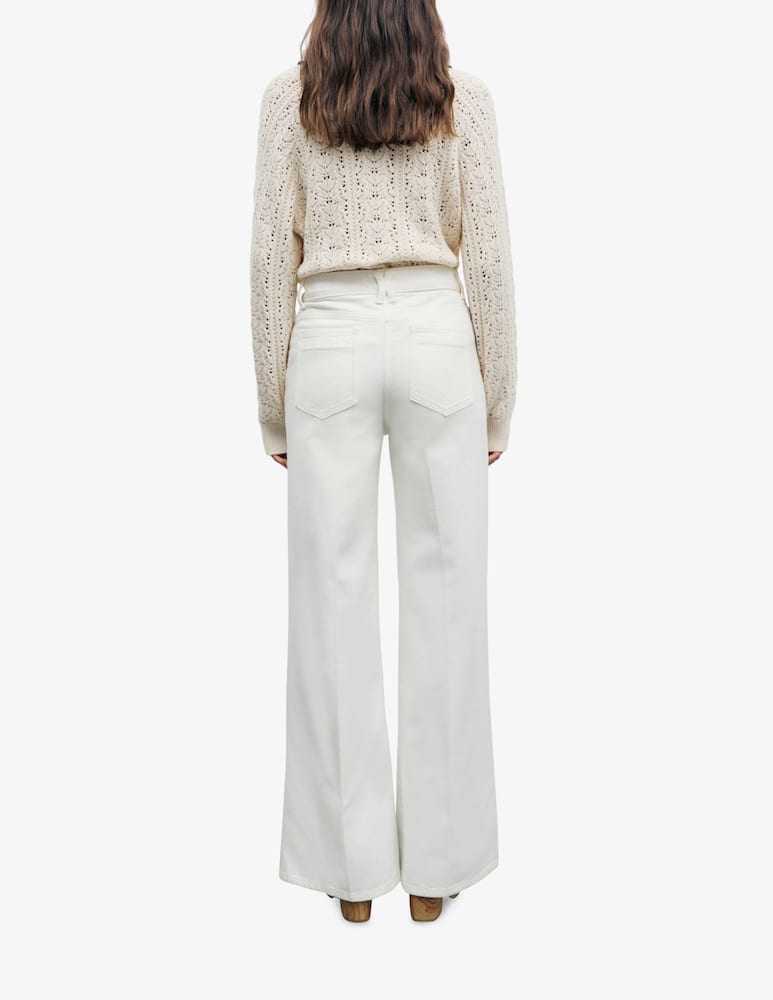 rinascente Gerard Darel Jeans ampi Bianca