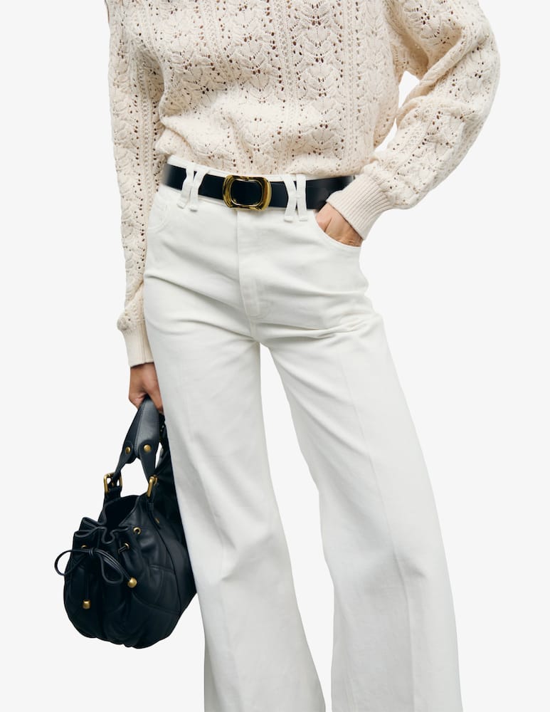 rinascente Gerard Darel Jeans ampi Bianca