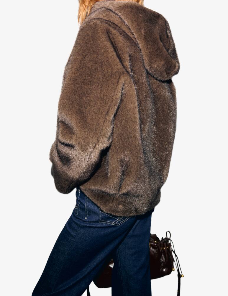 rinascente Gerard Darel Cappotto in pelliccia sintetica Agate