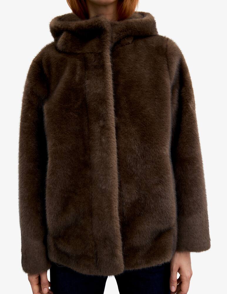 rinascente Gerard Darel Cappotto in pelliccia sintetica Agate