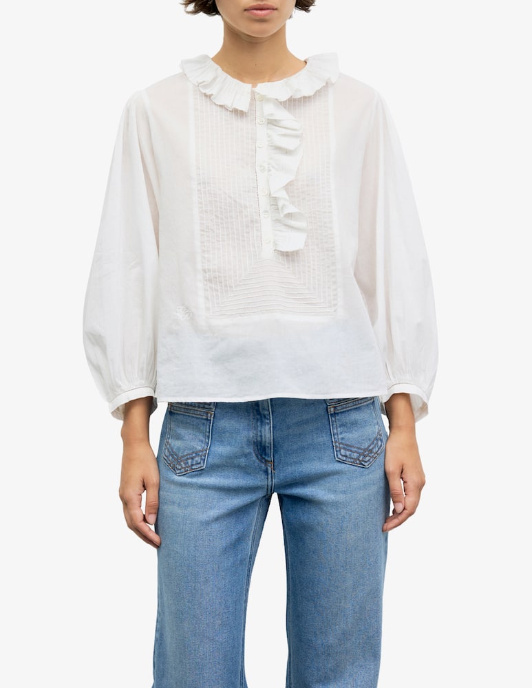 Gerard Darel Leone ruffle blouse - picture 1 Gerard Darel Leone ruffle blouse - picture 1